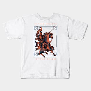 Sacred Knights Of The Realm Kids T-Shirt